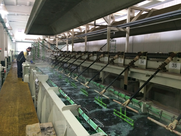 環形爬坡生產線 