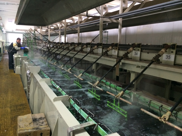 環形爬坡生產線